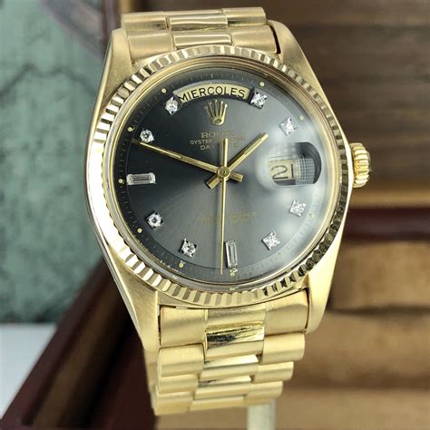 rolex 18k 2|vintage rolex 18k gold day.